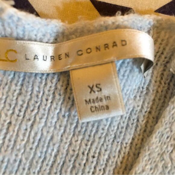 LC SUPER SOFT PEPLUM BALLOON SLEEVE SWEATER! Chiffon bow neck tie - Picture 13 of 13